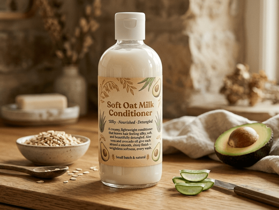 Acondicionador Suave de Leche de Avena