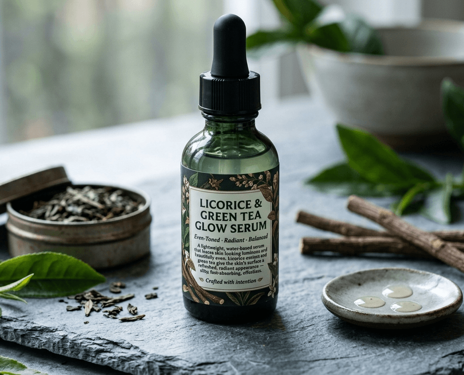 Sérum Luminoso de Regaliz y Té Verde