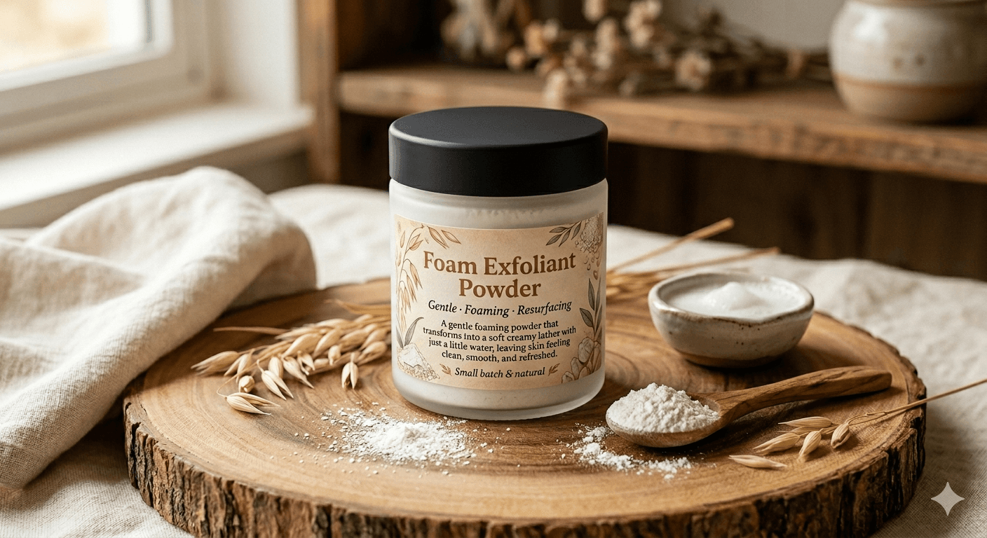 Polvo Exfoliante Espumoso