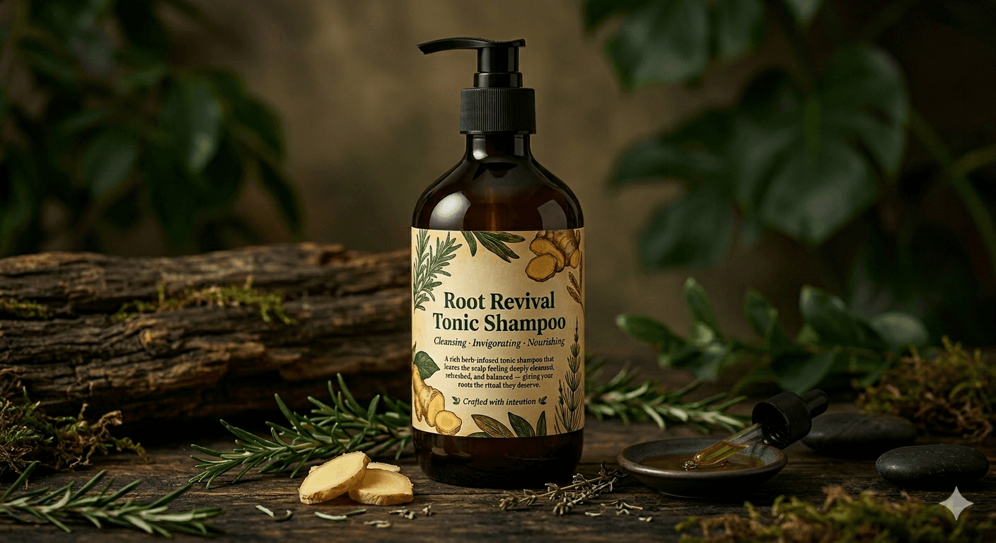Champú Tónico Revitalizante Para Las Raíces